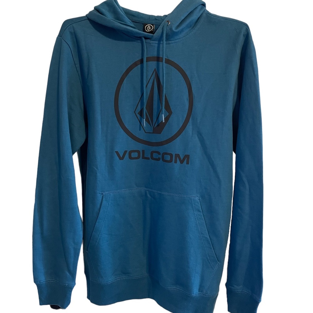 NWT/Volcom/MENS sweatshirt hoodie/Blue Teal